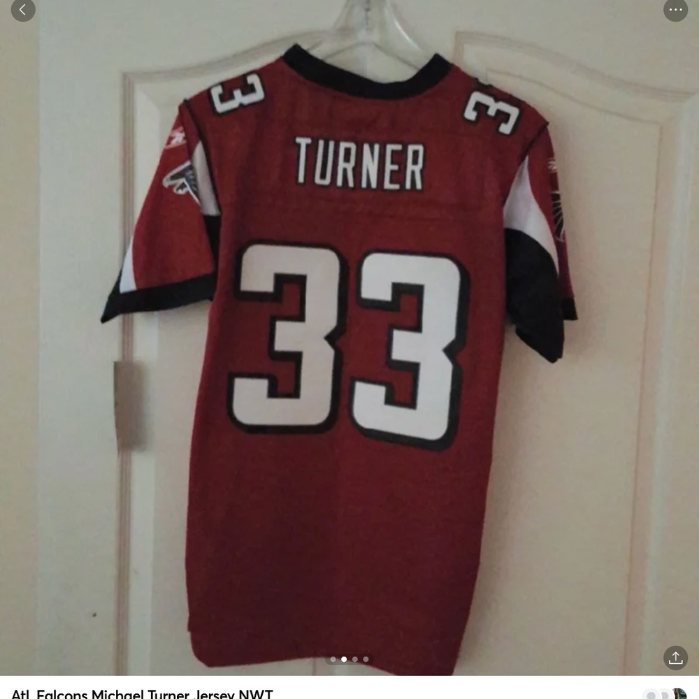 NWT Atlanta Falcons Michael Turner jersey